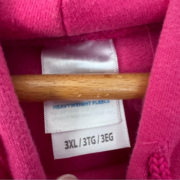 Power Rangers Angel Grove High School pink hooded sweatshirt Size 3X - Picture 3 of 6